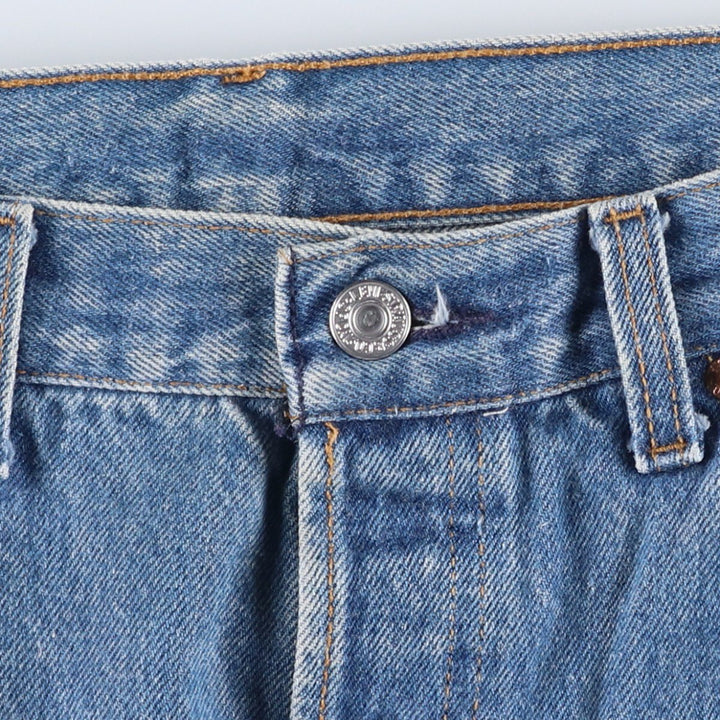 90'S Levi's 501-0000 Straight Denim Pants Made in USA Men's W35 Vintage cotton blue type Vintage Second Hand