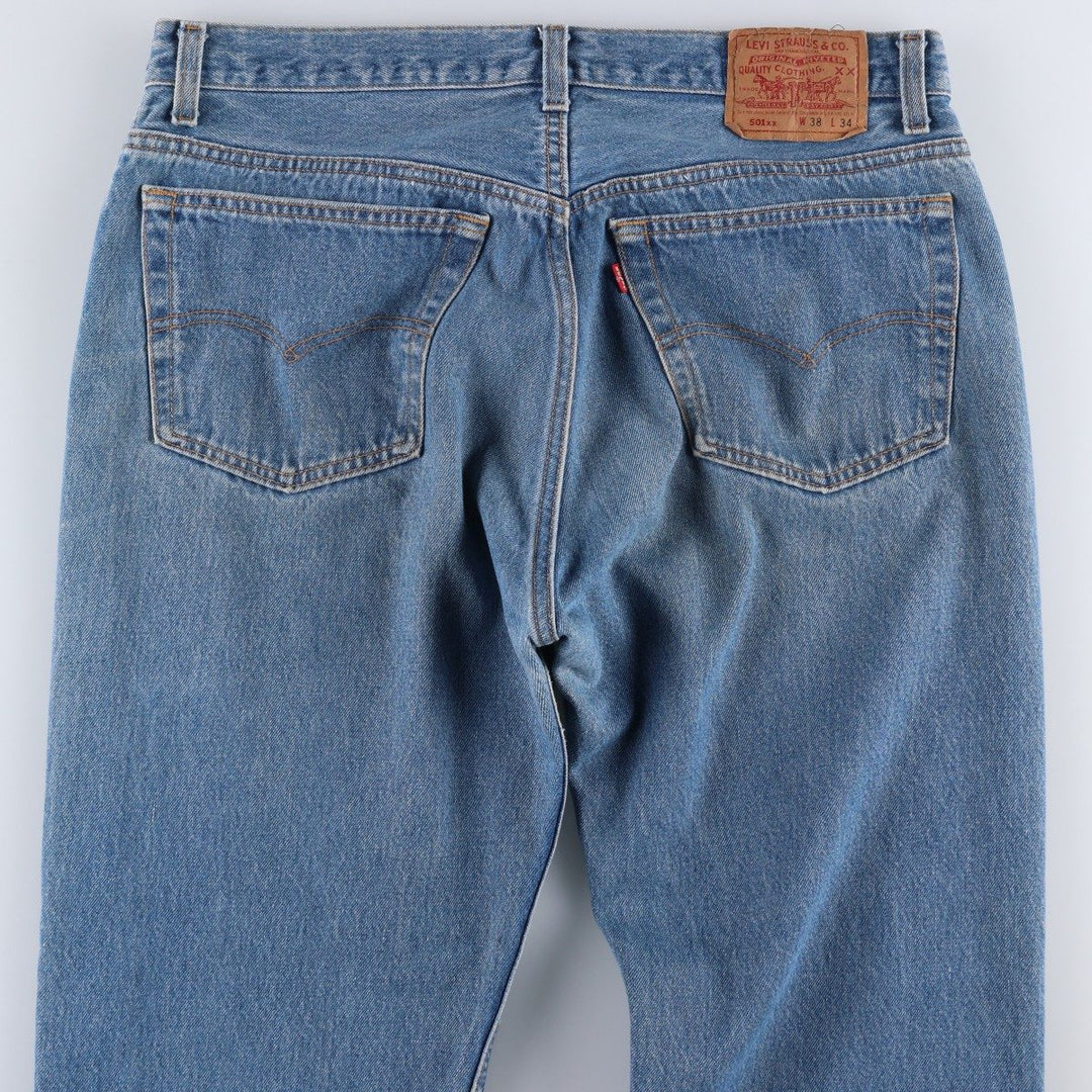 90'S Levi's 501-0000 Straight Denim Pants Made in USA Men's W35 Vintage cotton blue type Vintage Second Hand