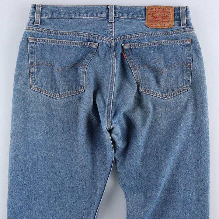 90'S Levi's 501-0000 Straight Denim Pants Made in USA Men's W35 Vintage cotton blue type Vintage Second Hand