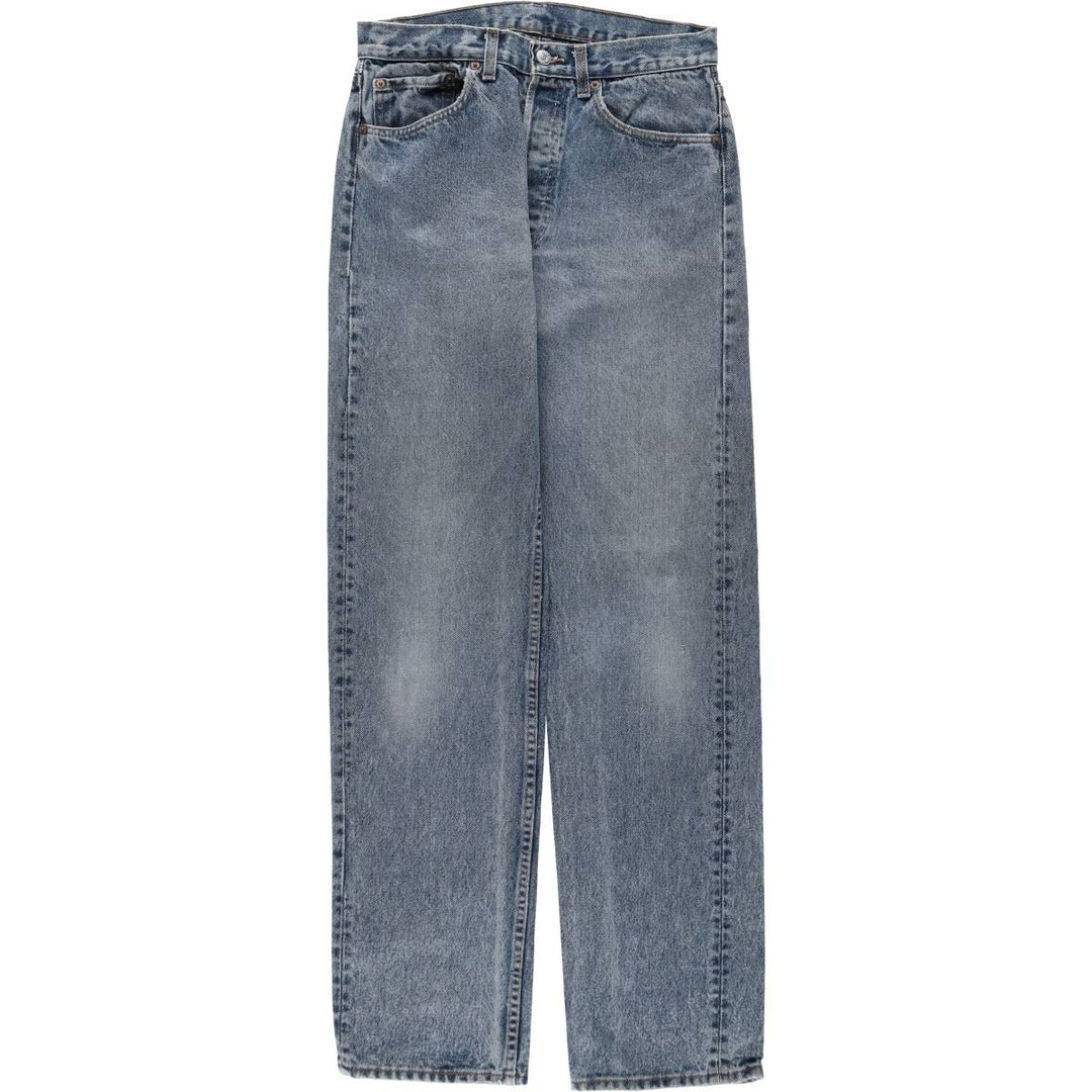 2000'S Levi's 501-0165 Straight Denim Pants, Made in USA, Men's Size W30 (approx.) cotton blue type Vintage Second Hand