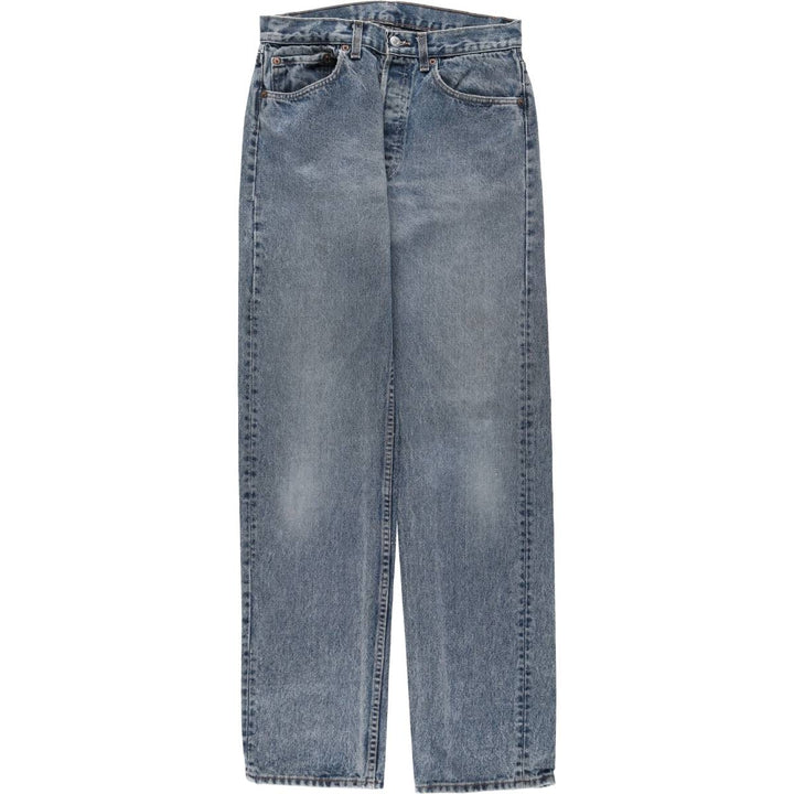 2000'S Levi's 501-0165 Straight Denim Pants, Made in USA, Men's Size W30 (approx.) cotton blue type Vintage Second Hand