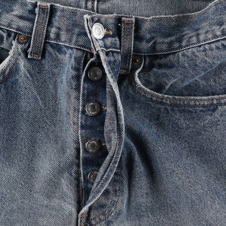 2000'S Levi's 501-0165 Straight Denim Pants, Made in USA, Men's Size W30 (approx.) cotton blue type Vintage Second Hand