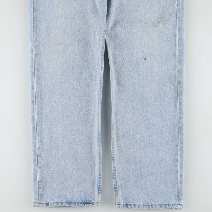 2000'S Levi's 501-0134 Straight Denim Pants, Made in USA, Men's Size W35 (approx.) cotton Blue type light blue Vintage Second Hand