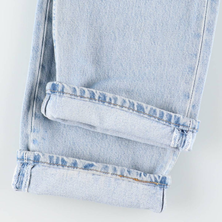 2000'S Levi's 501-0134 Straight Denim Pants, Made in USA, Men's Size W35 (approx.) cotton Blue type light blue Vintage Second Hand