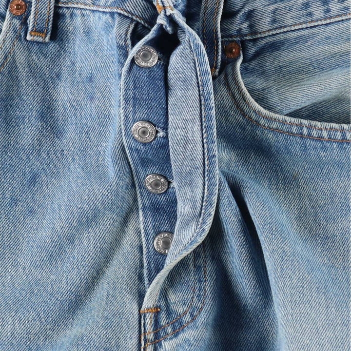 90'S Levi's 501-0193 Straight Denim Pants Made in USA Men's W32 Vintage cotton blue type Vintage Second Hand