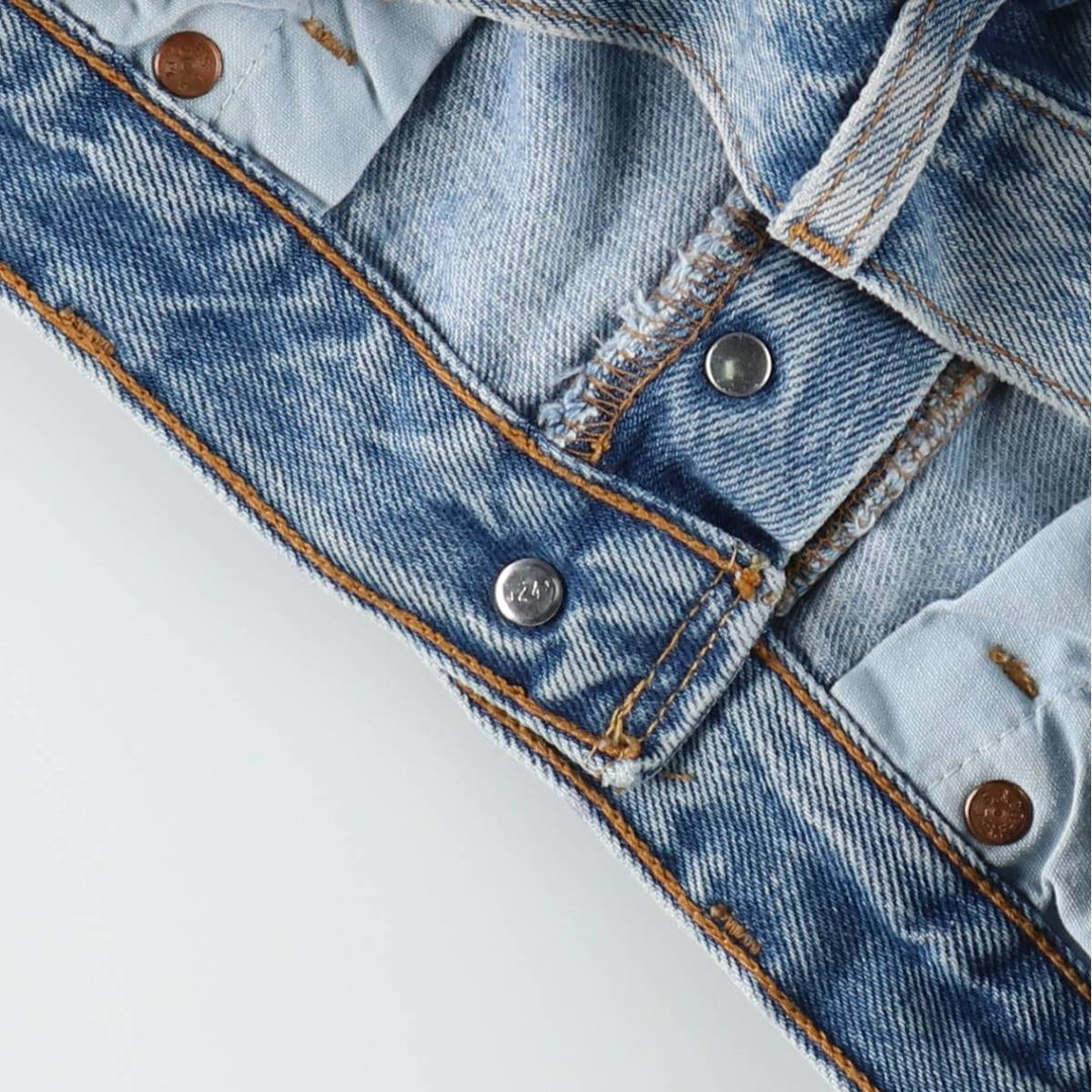 90'S Levi's 501-0193 Straight Denim Pants Made in USA Men's W32 Vintage cotton blue type Vintage Second Hand