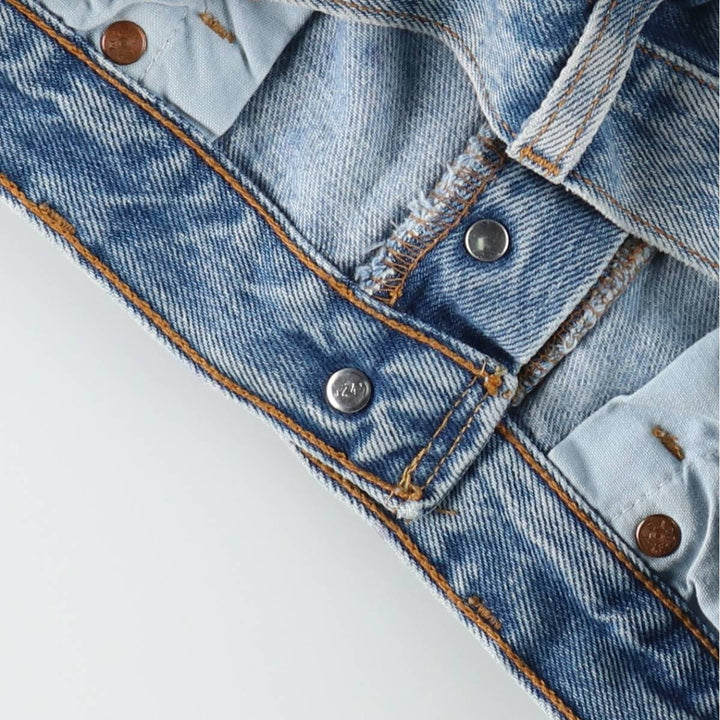 90'S Levi's 501-0193 Straight Denim Pants Made in USA Men's W32 Vintage cotton blue type Vintage Second Hand