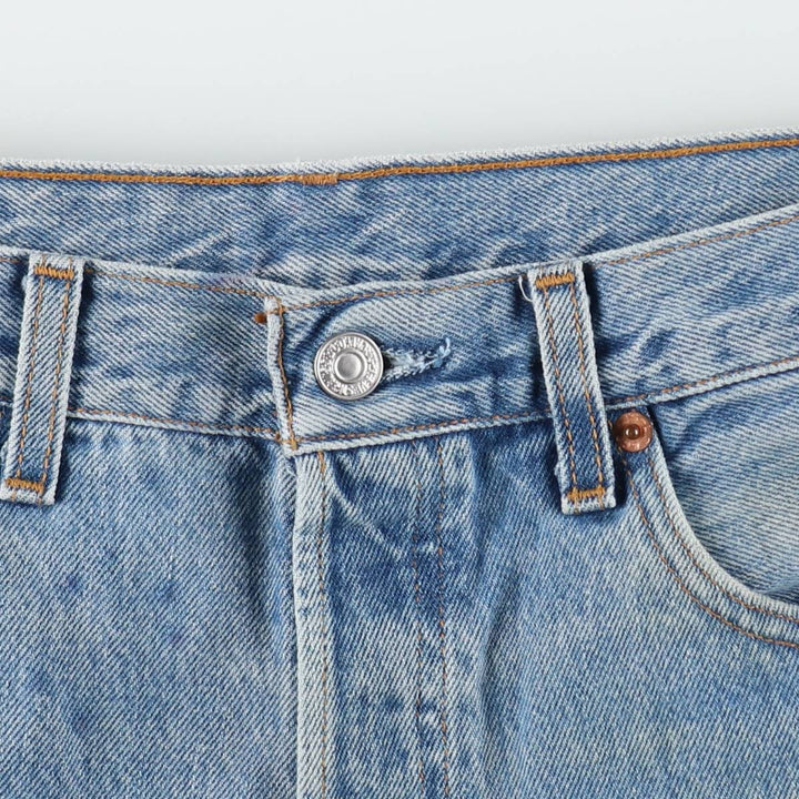 90'S Levi's 501-0193 Straight Denim Pants Made in USA Men's W32 Vintage cotton blue type Vintage Second Hand
