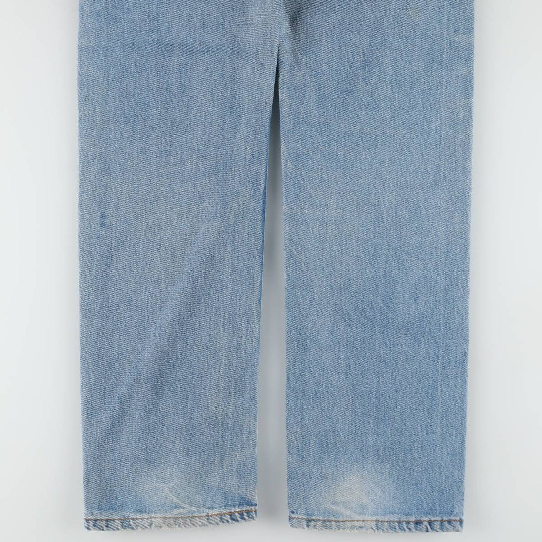 90'S Levi's 501-0193 Straight Denim Pants Made in USA Men's W32 Vintage cotton blue type Vintage Second Hand
