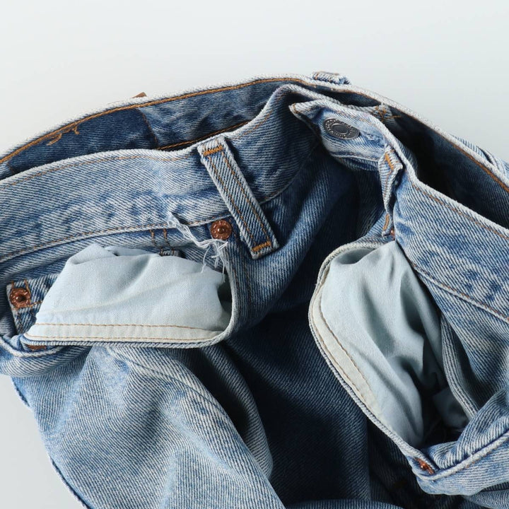 90'S Levi's 501-0193 Straight Denim Pants Made in USA Men's W32 Vintage cotton blue type Vintage Second Hand
