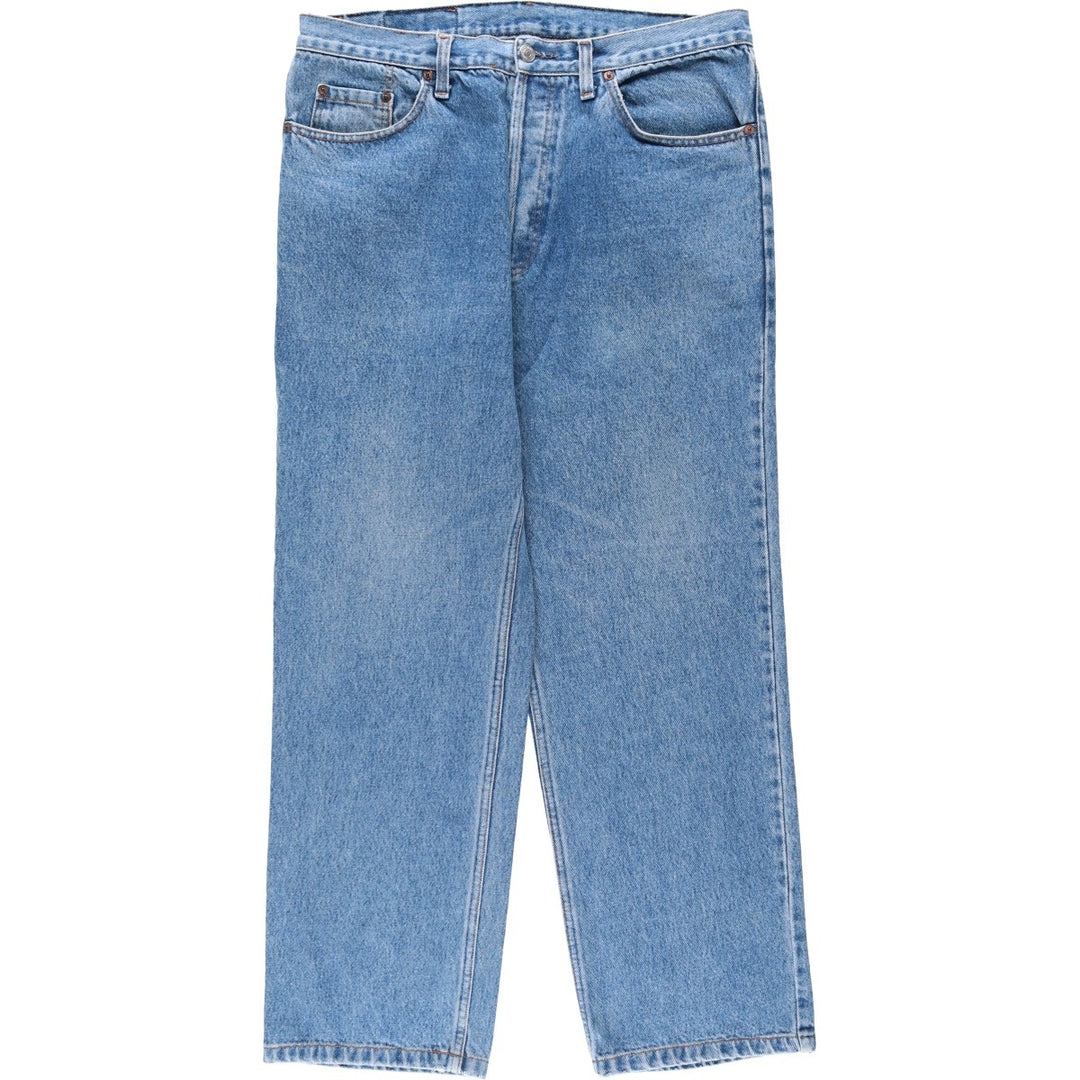 Levi's 501 0114 Straight Denim Pants, Made in USA, Men's W35 (approx.), Vintage. cotton blue type Vintage Second Hand