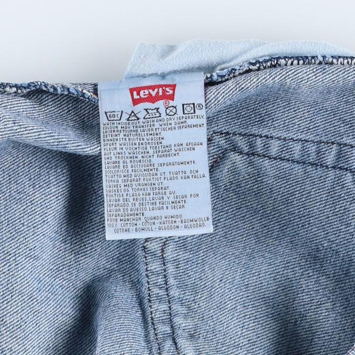 Levi's 501 0114 Straight Denim Pants, Made in USA, Men's W35 (approx.), Vintage. cotton blue type Vintage Second Hand