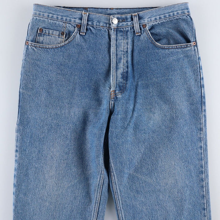 Levi's 501 0114 Straight Denim Pants, Made in USA, Men's W35 (approx.), Vintage. cotton blue type Vintage Second Hand