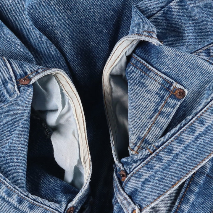 Levi's 501 0114 Straight Denim Pants, Made in USA, Men's W35 (approx.), Vintage. cotton blue type Vintage Second Hand