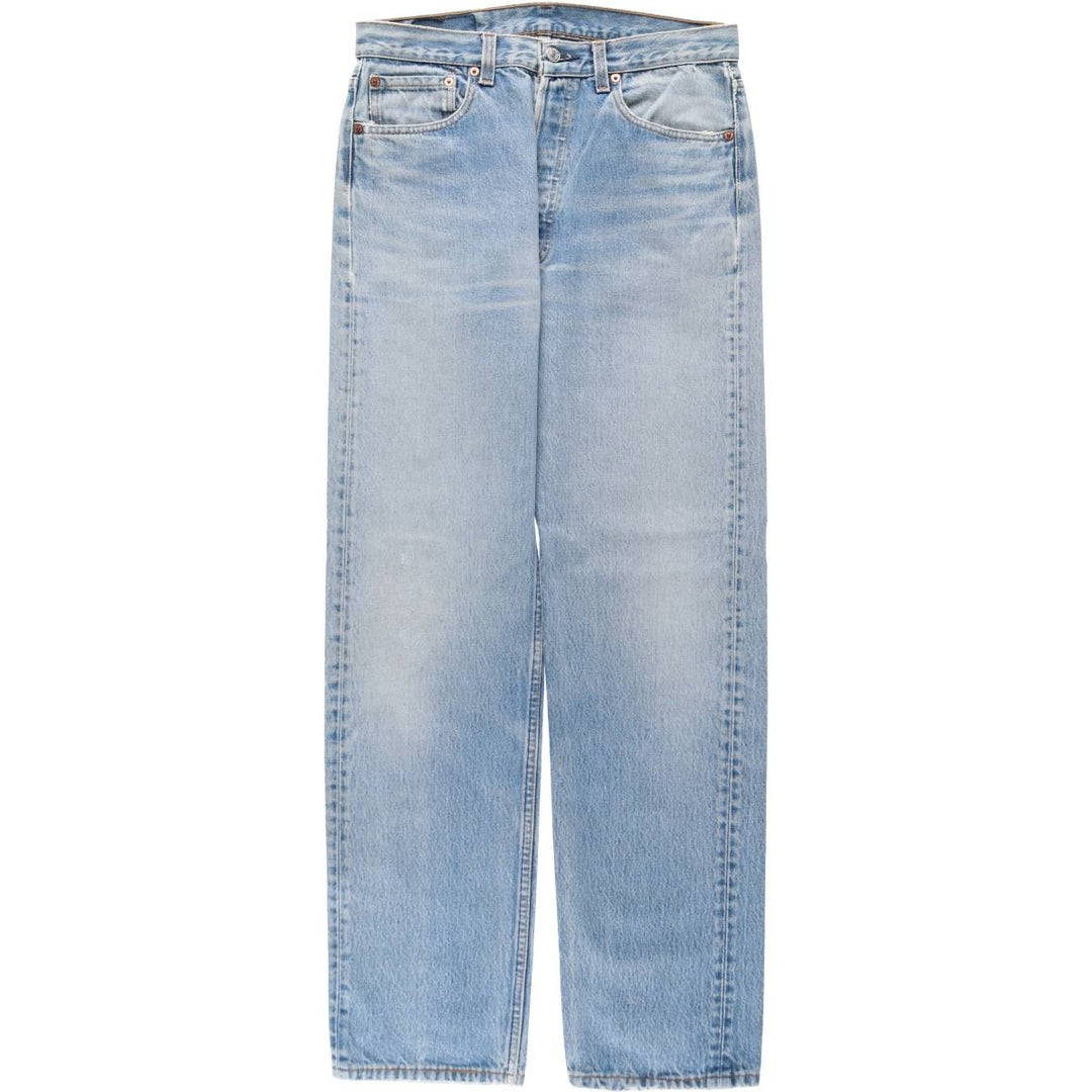 90'S Levi's 501-0000 Straight Denim Pants Made in USA Men's W31 Vintage cotton Blue type light blue Vintage Second Hand