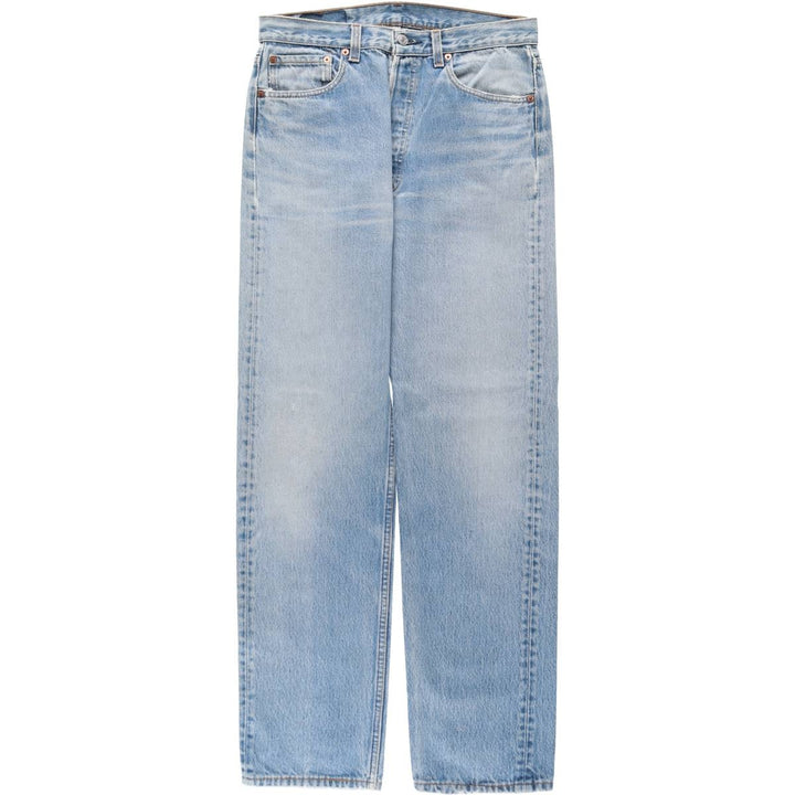 90'S Levi's 501-0000 Straight Denim Pants Made in USA Men's W31 Vintage cotton Blue type light blue Vintage Second Hand
