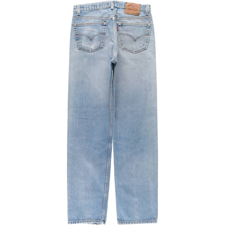 90'S Levi's 501-0000 Straight Denim Pants Made in USA Men's W31 Vintage cotton Blue type light blue Vintage Second Hand