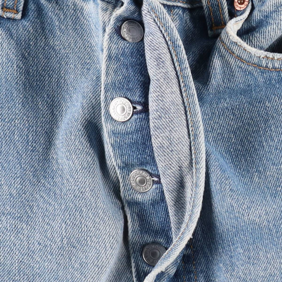 90'S Levi's 501-0000 Straight Denim Pants Made in USA Men's W31 Vintage cotton Blue type light blue Vintage Second Hand