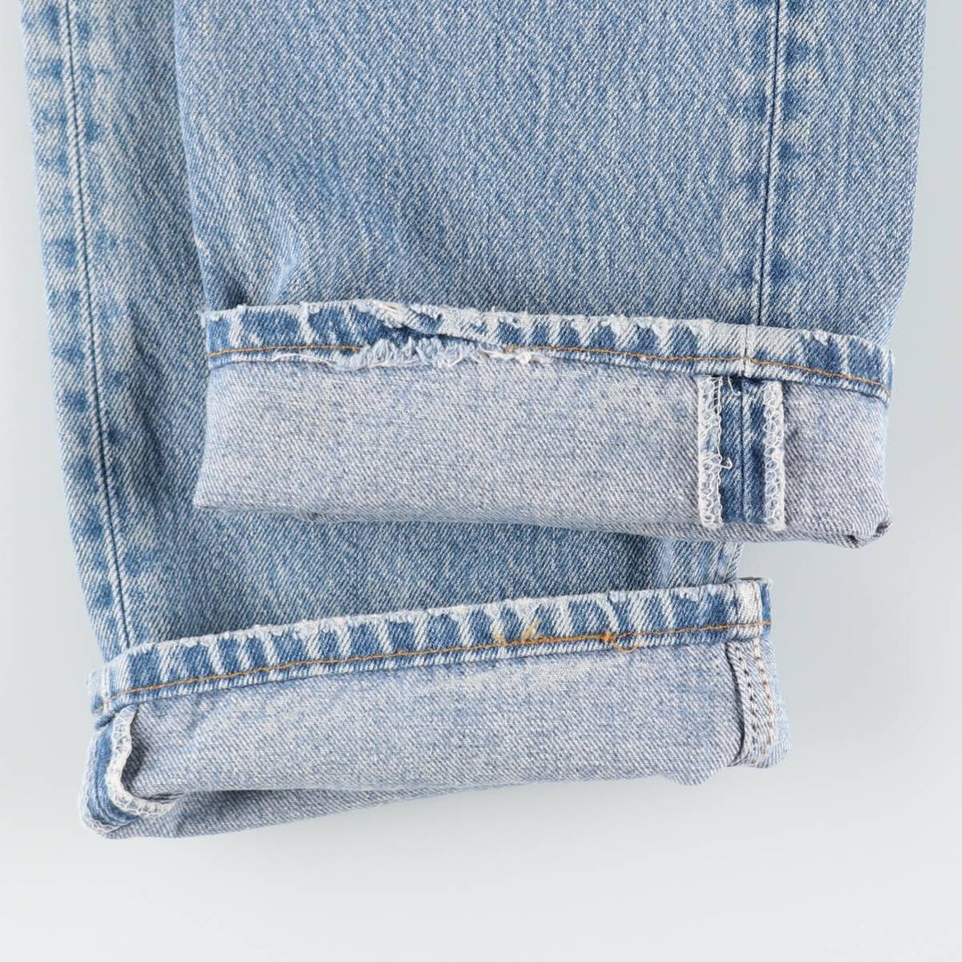 90'S Levi's 501-0000 Straight Denim Pants Made in USA Men's W31 Vintage cotton Blue type light blue Vintage Second Hand