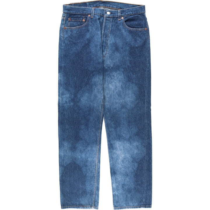90'S Levi's 501-0115 Straight Denim Pants Made in USA Men's W34 Vintage cotton blue type Vintage Second Hand