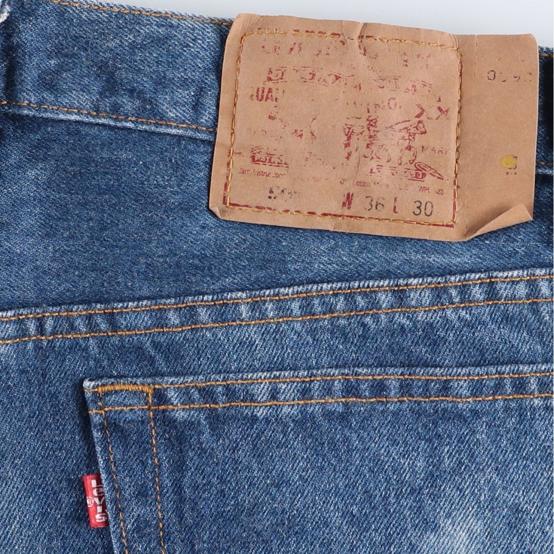 90'S Levi's 501-0115 Straight Denim Pants Made in USA Men's W34 Vintage cotton blue type Vintage Second Hand