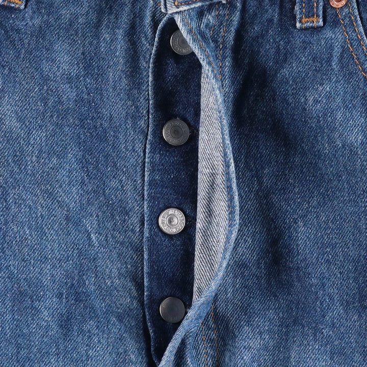 90'S Levi's 501-0115 Straight Denim Pants Made in USA Men's W34 Vintage cotton blue type Vintage Second Hand