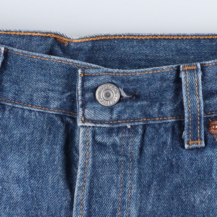 90'S Levi's 501-0115 Straight Denim Pants Made in USA Men's W34 Vintage cotton blue type Vintage Second Hand