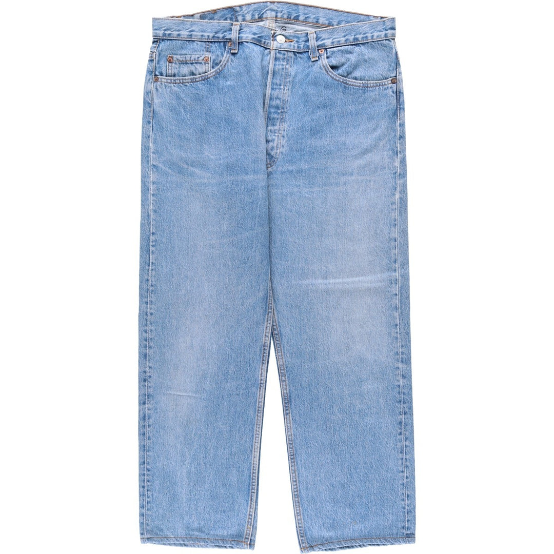 1990'S Levi's 501-0191 Straight Denim Pants, Made in USA, Men's Size W36 (approx.), Vintage cotton blue type Vintage Second Hand
