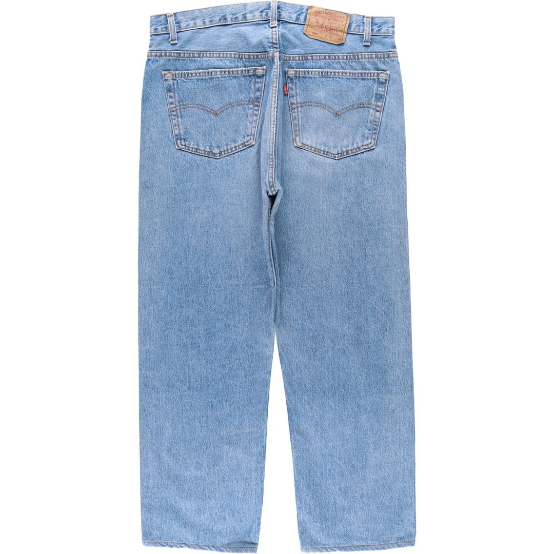1990'S Levi's 501-0191 Straight Denim Pants, Made in USA, Men's Size W36 (approx.), Vintage cotton blue type Vintage Second Hand