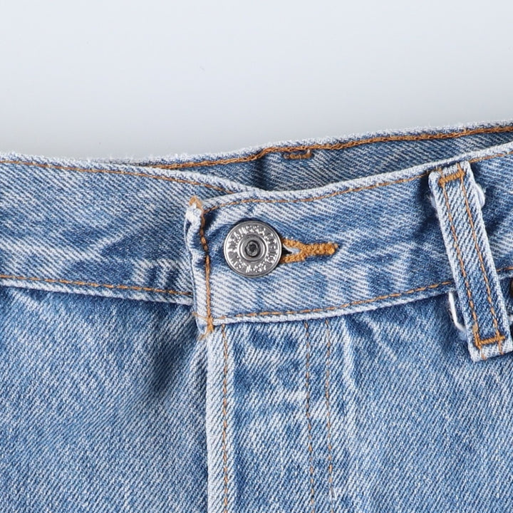 1990'S Levi's 501-0191 Straight Denim Pants, Made in USA, Men's Size W36 (approx.), Vintage cotton blue type Vintage Second Hand