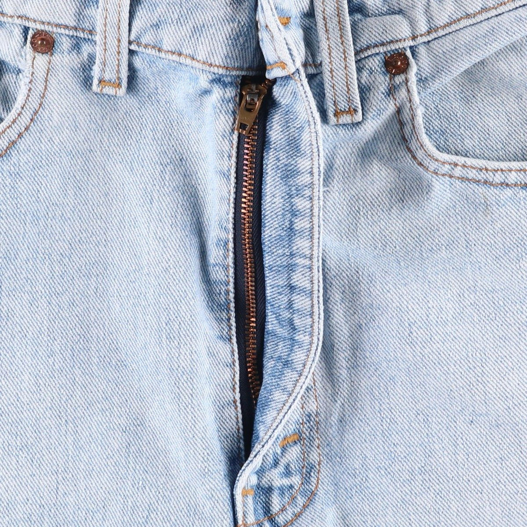 1990'S Levi's 00505-4834 Tapered Denim Pants, Made in USA, Men's Size W34 (approx.), Vintage cotton Blue type light blue Vintage Second Hand
