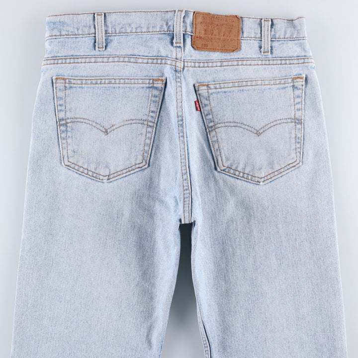 1990'S Levi's 00505-4834 Tapered Denim Pants, Made in USA, Men's Size W34 (approx.), Vintage cotton Blue type light blue Vintage Second Hand