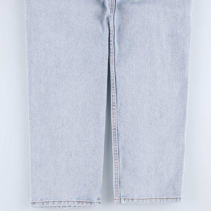 1990'S Levi's 00505-4834 Tapered Denim Pants, Made in USA, Men's Size W34 (approx.), Vintage cotton Blue type light blue Vintage Second Hand