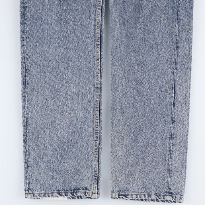 1990'S Levi's 501-0604 Chemical Wash Straight Denim Pants, Made in USA, Men's Size W32 (approx.), Vintage cotton blue type Vintage Second Hand