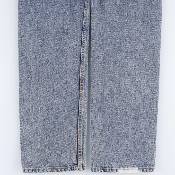 1990'S Levi's 501-0604 Chemical Wash Straight Denim Pants, Made in USA, Men's Size W32 (approx.), Vintage cotton blue type Vintage Second Hand