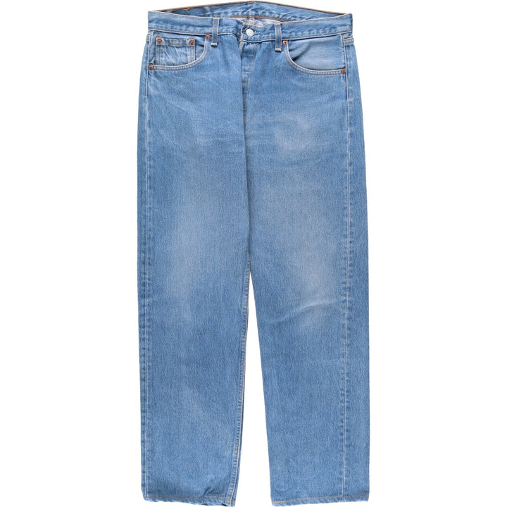 90'S Levi's 501-0000 Straight Denim Pants Made in USA Men's W34 Vintage cotton blue type Vintage Second Hand