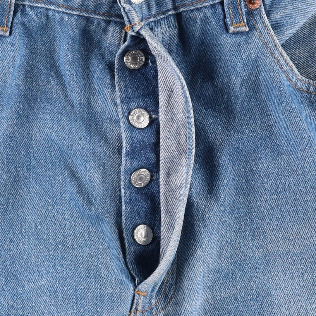 90'S Levi's 501-0000 Straight Denim Pants Made in USA Men's W34 Vintage cotton blue type Vintage Second Hand