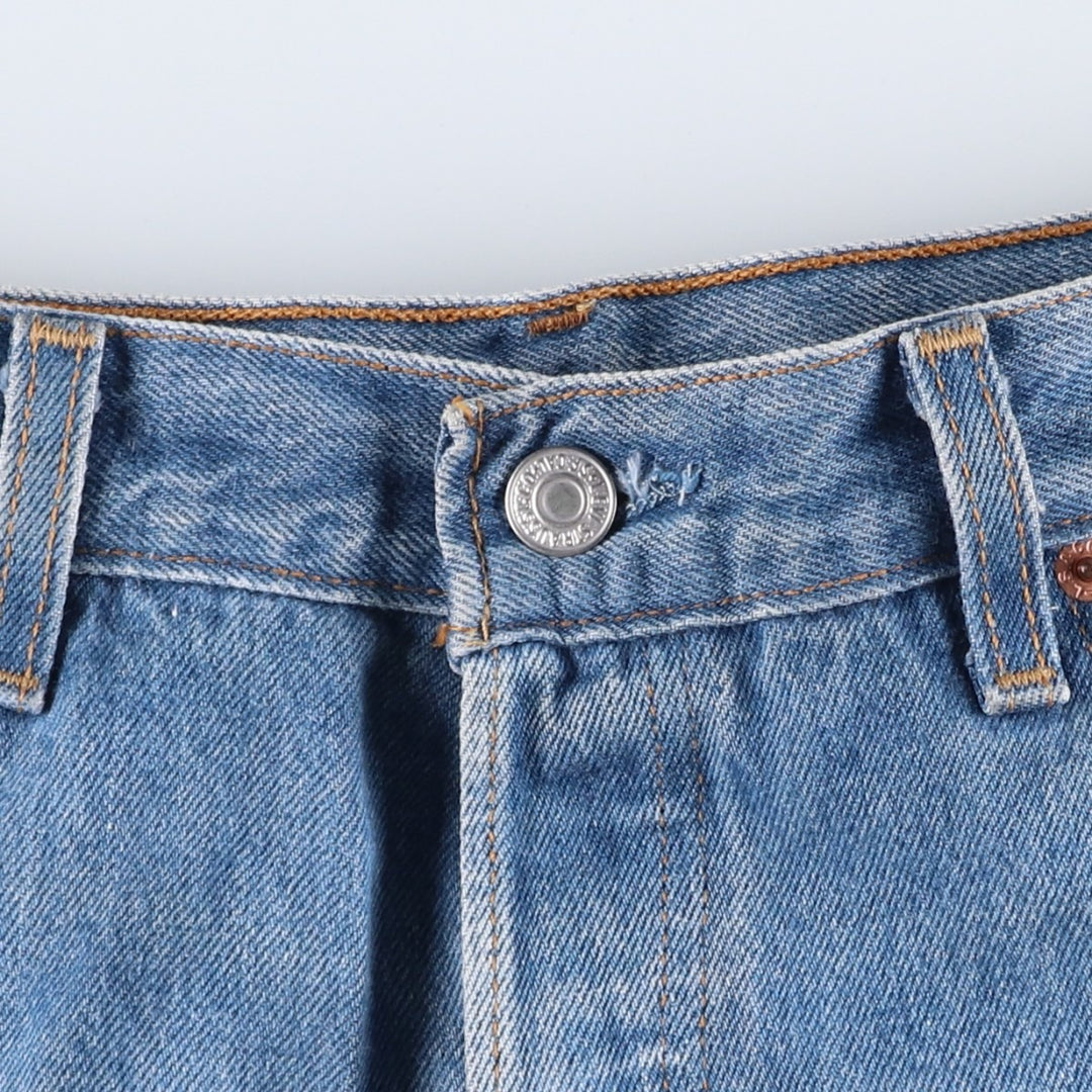 90'S Levi's 501-0000 Straight Denim Pants Made in USA Men's W34 Vintage cotton blue type Vintage Second Hand