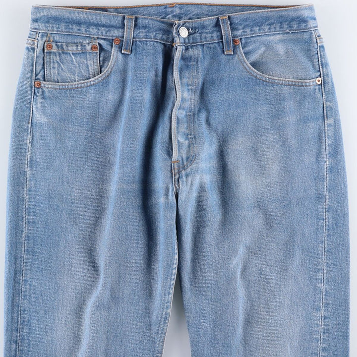 90'S Levi's 501-0000 Straight Denim Pants Made in USA Men's W34 Vintage cotton blue type Vintage Second Hand