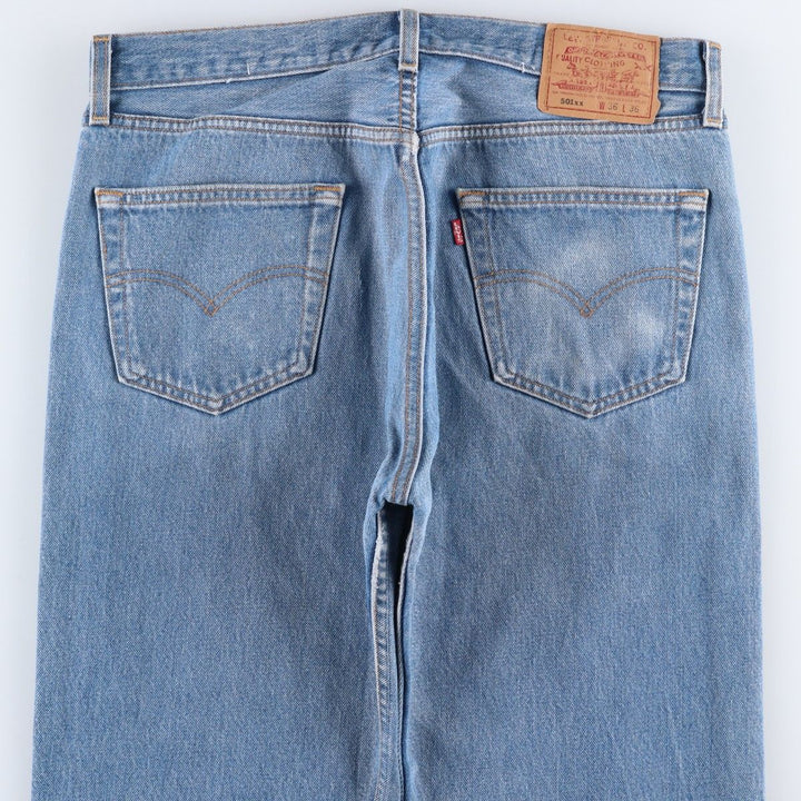 90'S Levi's 501-0000 Straight Denim Pants Made in USA Men's W34 Vintage cotton blue type Vintage Second Hand