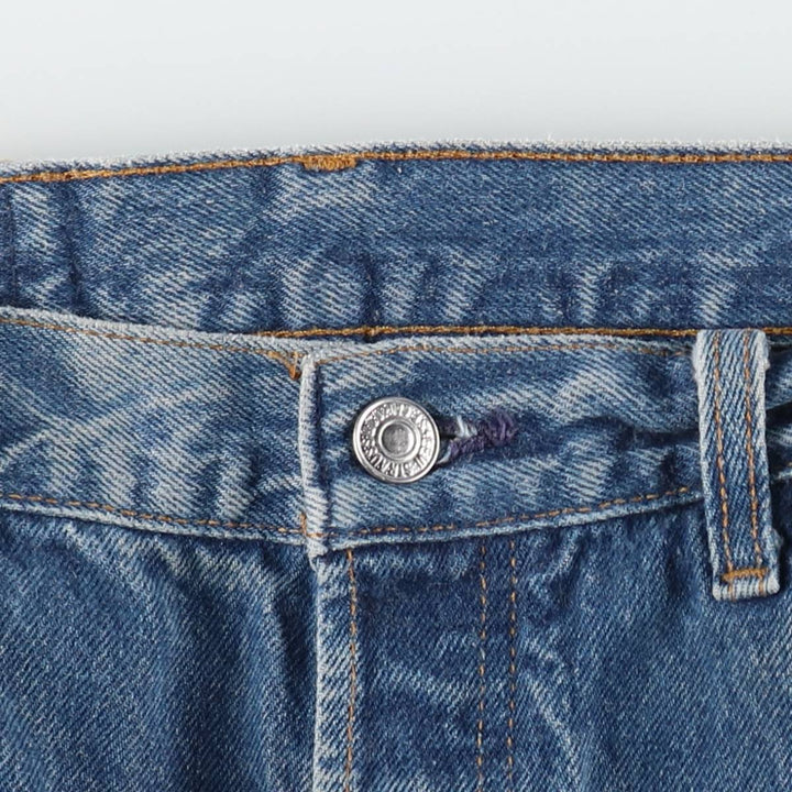 90'S Levi's 501-0115 Straight Denim Pants Made in USA Men's W35 Vintage cotton blue type Vintage Second Hand