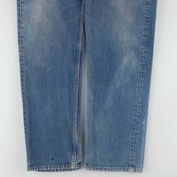 90'S Levi's 501-0115 Straight Denim Pants Made in USA Men's W35 Vintage cotton blue type Vintage Second Hand