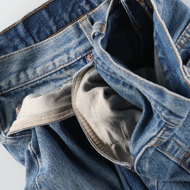 90'S Levi's 501-0115 Straight Denim Pants Made in USA Men's W35 Vintage cotton blue type Vintage Second Hand