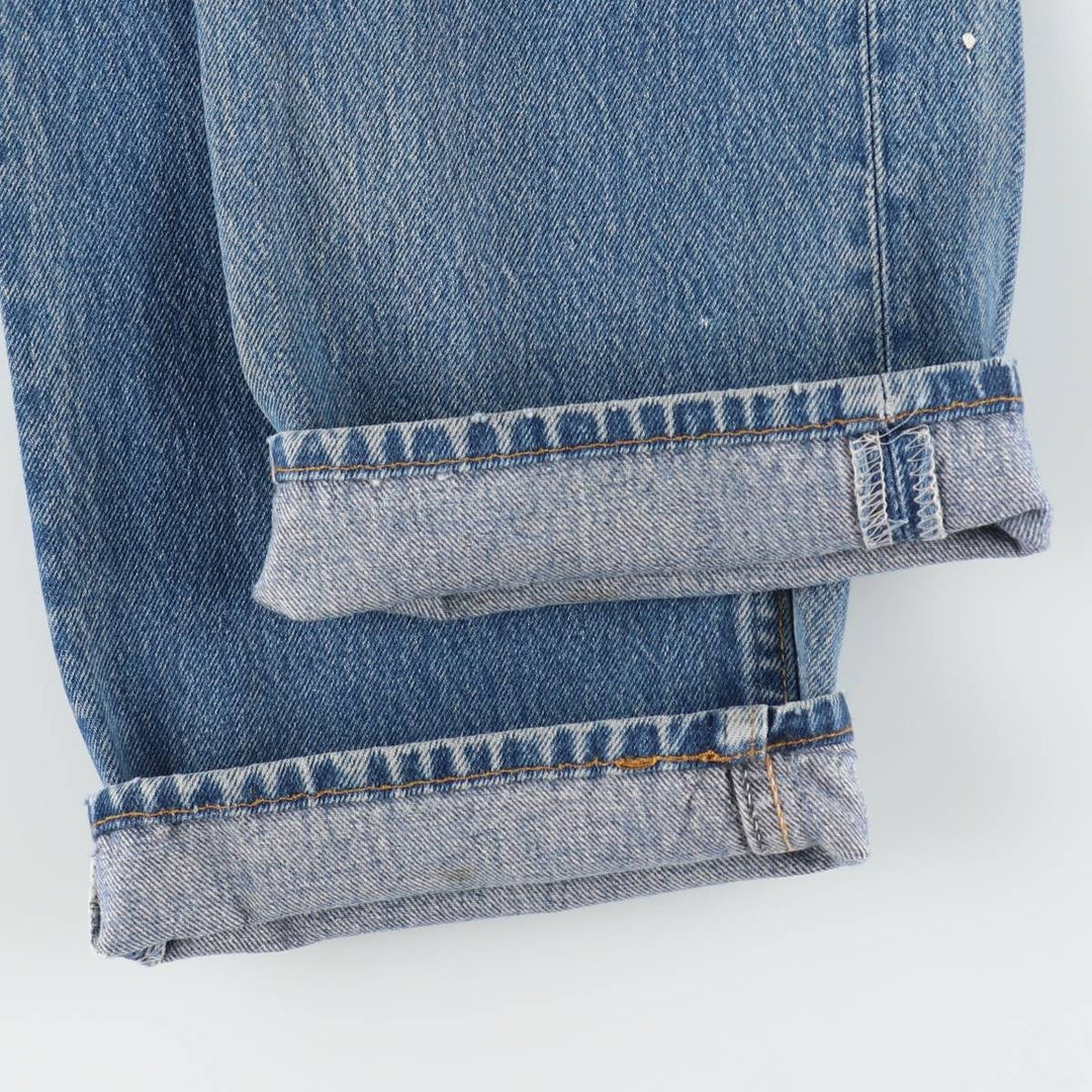 90'S Levi's 501-0115 Straight Denim Pants Made in USA Men's W35 Vintage cotton blue type Vintage Second Hand