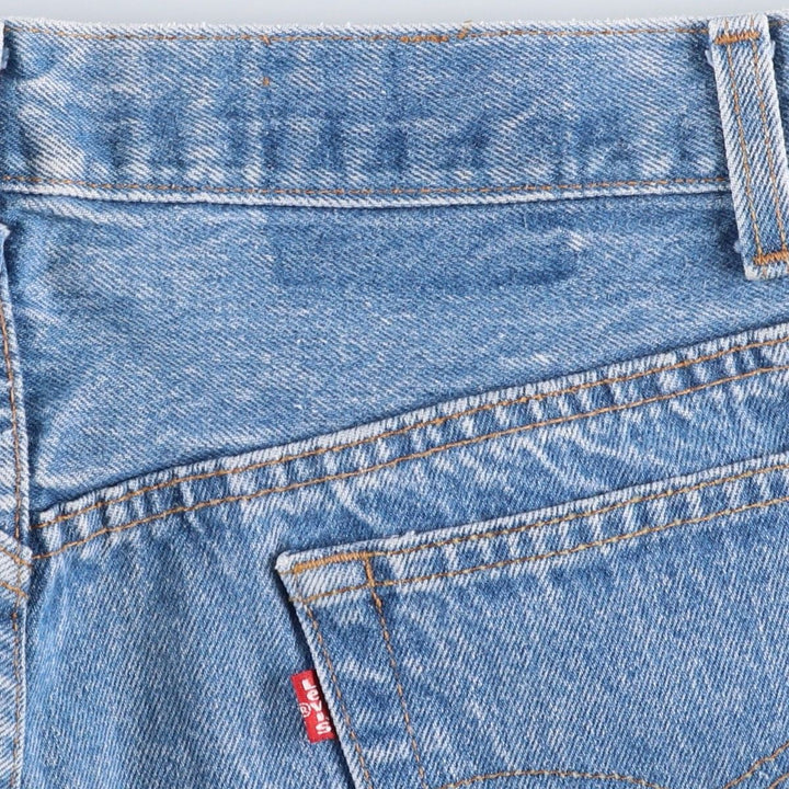 1990'S Levi's 501-0113 Straight Denim Pants, Made in USA, Men's W35 (approx.), Vintage unclear blue type Vintage Second Hand