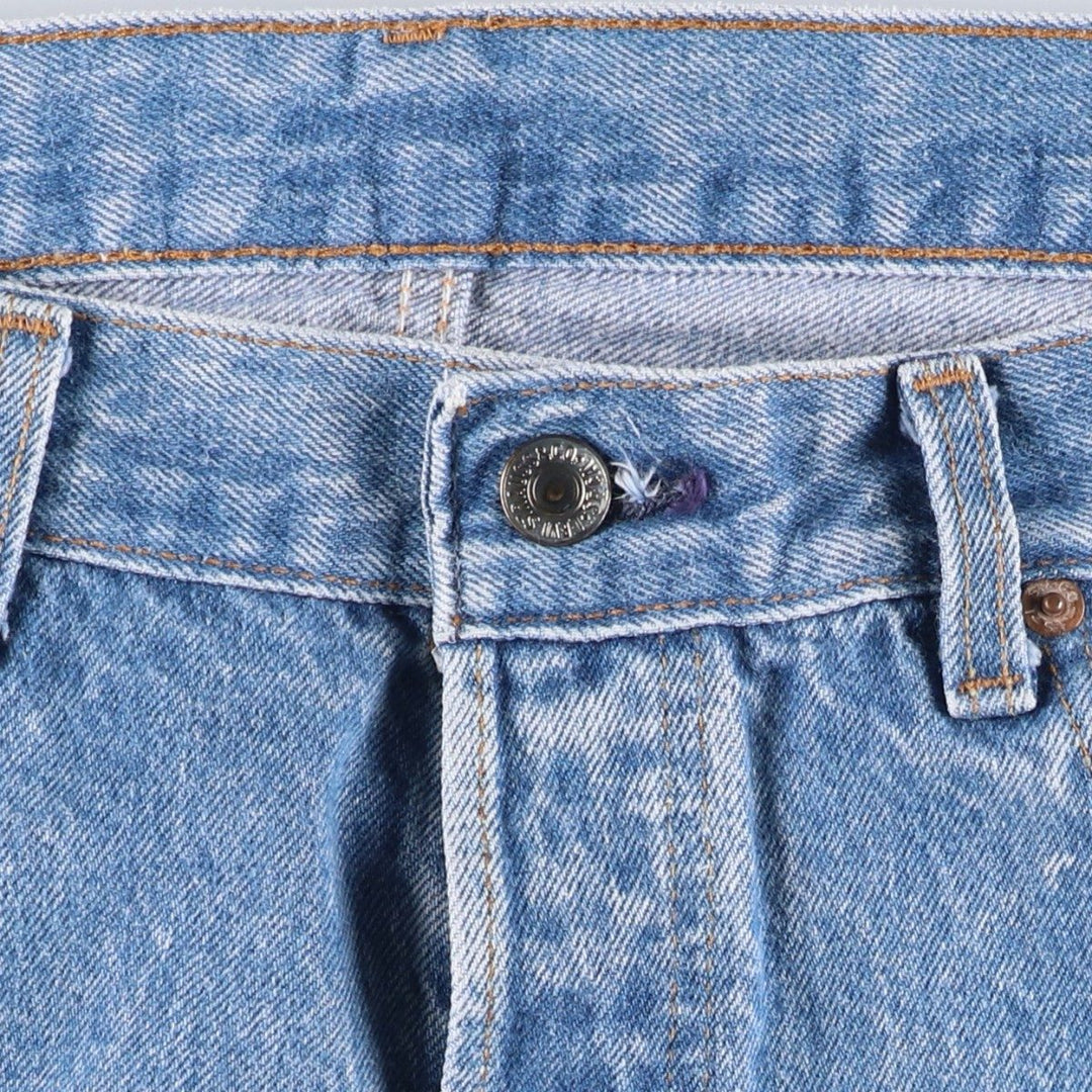 1990'S Levi's 501-0113 Straight Denim Pants, Made in USA, Men's W35 (approx.), Vintage unclear blue type Vintage Second Hand