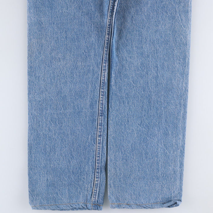 1990'S Levi's 501-0113 Straight Denim Pants, Made in USA, Men's W35 (approx.), Vintage unclear blue type Vintage Second Hand
