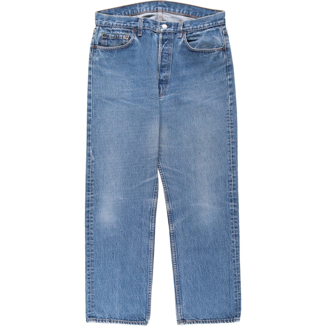 80s-90'S Levi's 501-0000 Straight Denim Pants, Men's W34 (approx.), Vintage cotton blue type Vintage Second Hand
