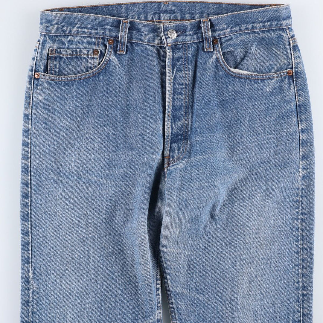 80s-90'S Levi's 501-0000 Straight Denim Pants, Men's W34 (approx.), Vintage cotton blue type Vintage Second Hand
