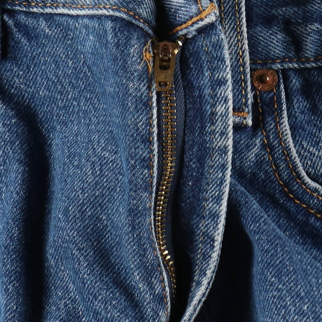 Levi's 505 REGULAR FIT tapered denim pants for men, size w34 cotton blue type Vintage Second Hand